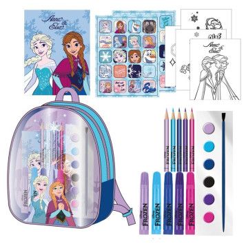 Conjunto de papelaria mochila Frozen Disney CERDÁ - 1