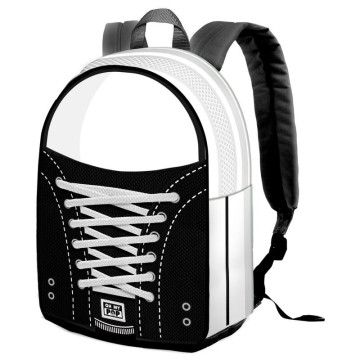 Mochila Tênis Preto Oh My Pop! 43cm KARACTERMANIA - 1