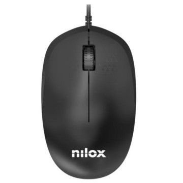 RATO NILOX MOUSB1012 1200 DPI PRETO Nilox - 1