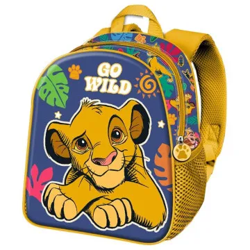 Mochila Wild The Lion King Disney 31cm Modelo 3D KARACTERMANIA - 1