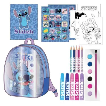 Conjunto de papelaria de mochila Stitch Disney CERDÁ - 1