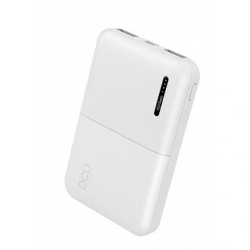 POWERBANK DCU 5000mAh 2USB A 1USB C TRIPLO SAL BRANCO DCU - 1