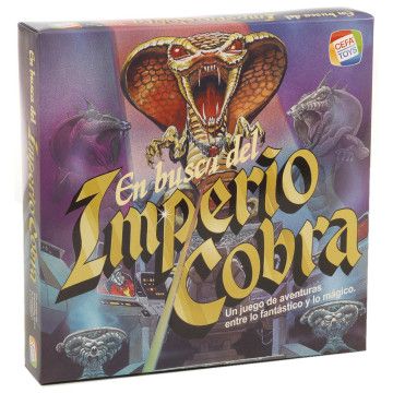 Jogo de tabuleiro Em Busca do Império Cobra Espanhol CEFA TOYS - 1