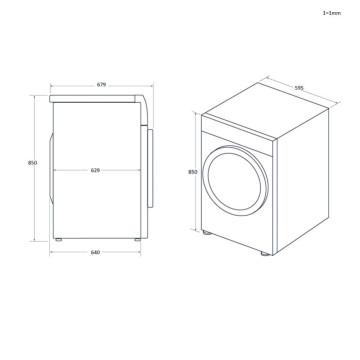 MÁQUINA DE LAVAR ROUPA HAIER - HW110-BD14397U1S HAIER - 33