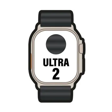 Apple Watch Ultra 2/ GPS/ Celular/ 49 mm/ Caixa de titânio/ Pulseira Oceano Preto Apple - 1