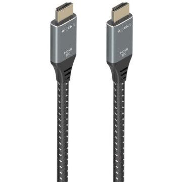 Cabo HDMI 2.1 8K Aisens A150-0877/ HDMI Macho - HDMI Macho/ 7m/ Cinza e Preto AISENS - 1