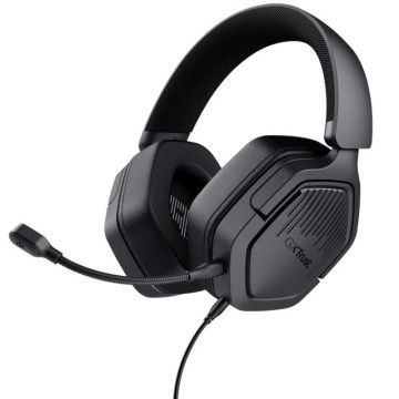 Fones de ouvido para jogos com microfone Trust Gaming GXT 492 Carus/ Jack 3.5/ Preto TRUST GAMING - 1