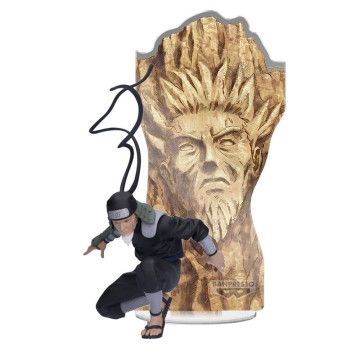 Figura Sarutobi Hiruzen Painel Spectable Naruto Shippuden 18cm BANPRESTO - 1