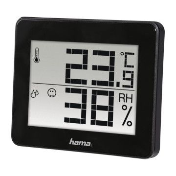 HUSA. HAMA METEOROLÓGICO 00186361 TH-130 PRETO INT HAMA - 1