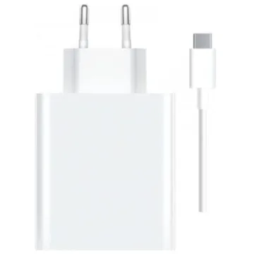 Carregador de parede combinado Xiaomi 120W HyperCharge (Tipo A)/ 1xUSB + cabo USB tipo C/ 120W XIAOMI - 1