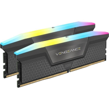 Memória RAM Corsair Vengeance RGB 2 x 32 GB/ DDR5/ 6000MH/ 1,35 V/ CL36/ DIMM Corsair - 1