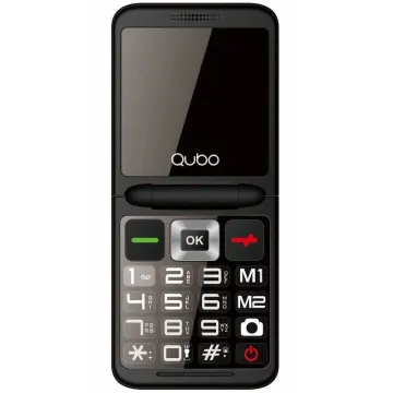 Celular Qubo X-10 para idosos/preto QUBO - 1