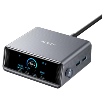 CARGADOR ANKER PRIME CHARGER (250W 6 PORTS GANPRIME) ANKER - 1