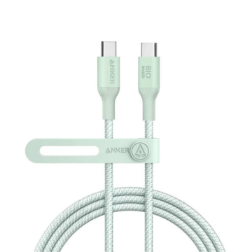 CABLE ANKER 544 USB-C TO USB-C CABLE (6FT 140W BIO-NYLON GREEN) ANKER - 1