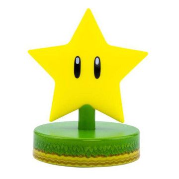 Lâmpada de ícones estrela Super Mario Bros 12cm PALADONE - 1