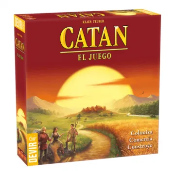 JGO. CONSELHO DEVIR COLOCADORES DE CATAN 4 JOGADORES JUEGOS - 1