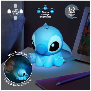 Lâmpada 3D Disney Stitch 15cm PALADONE - 1