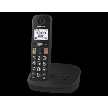 TELEFONE DECT PANASONIC KX-TU110EXB PRETO PANASONIC - 1