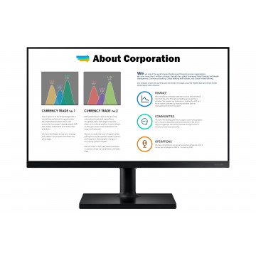 SAMSUNG - Monitor 23.8`` FHD LF24T450FQRXEN Samsung - 21