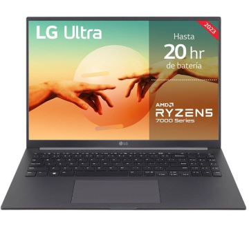 Laptop LG Ultra 16UD70R-G.AX56B Ryzen 5 7530U/ 16GB/ 512GB SSD/ 16'/ Sem sistema operacional LG - 1