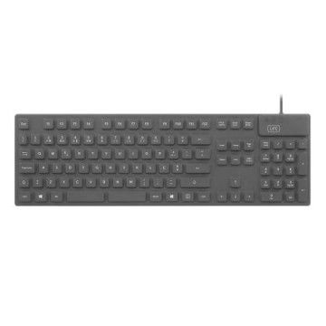 1LIFE - Teclado Cleanboard Black 1IFEKBCLEANBBK 1LIFE - 1