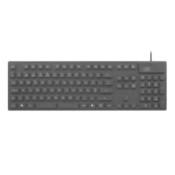 1LIFE - Teclado Cleanboard Black 1IFEKBCLEANBBK 1LIFE - 1