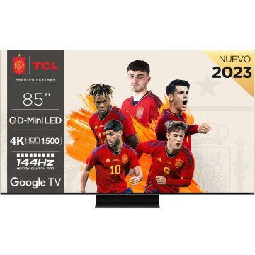 TV TCL 85" 85C805 UHD MINILED QLED GOOGLETV 144HZ TCL - 1