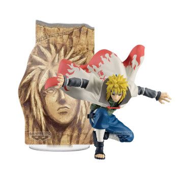 Figura Minato Namikaze Painel Espetáculo Naruto Shippuden 15cm BANPRESTO - 1
