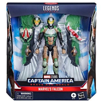 Figura Falcão Admirável Mundo Novo Capitão América Marvel 15cm HASBRO - 1