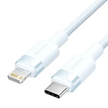 Vention LALSF Cabo Lightning USB Tipo-C/ USB Tipo-C Macho - Lightning Macho/ 27W/ 480Mbps/ 1m/ Azul VENTION - 1