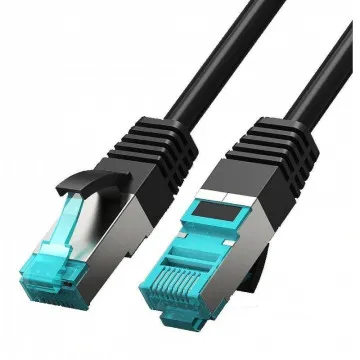 Cabo de Rede FTP RJ45 Vention VAP-B05-B800 Cat.5e/ 8m/ Azul e Preto VENTION - 1