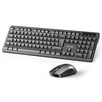 Combinação de teclado e rato VENTION Ktdb0-Es/ Preto