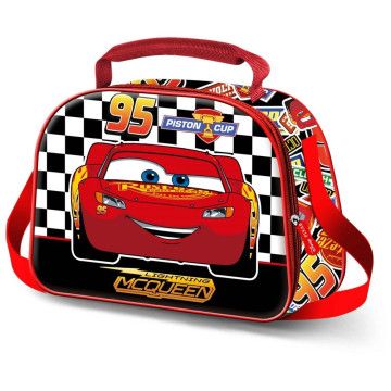 Sacola de lanche Racer Cars 3 Disney Pixar 31cm Modelo 3D KARACTERMANIA - 1