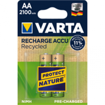 BATERIA RECARREGÁVEL VARTA 56816 AA 2100mAh 1 BLISTER VARTA - 1