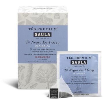 SAULA TE CAIXA PRETA EARL GREY PYRAMIDS C20UD SAULA - 1