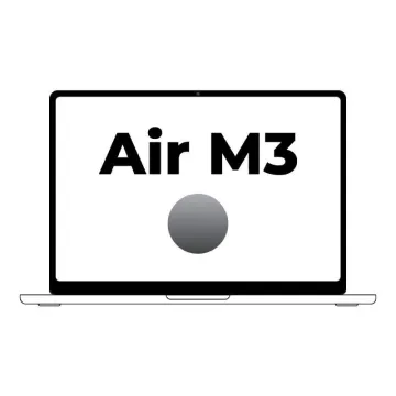 Apple Macbook Air 13,6'/ CPU M3 de 8 núcleos/ SSD de 24 Gb/ 512 Gb/ GPU de 10 núcleos/ Cinza espacial Apple - 1