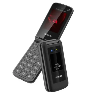 Celular Aiwa FP-30-4G BK para idosos/preto AIWA - 1