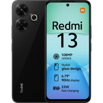 Xiaomi Redmi 13 Smartphone 8GB/ 256GB/ 6,79'/ Preto Meia-Noite XIAOMI - 1