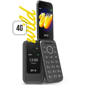 Celular SPC WILD para Idosos/ 4G/ Preto SPC - 1