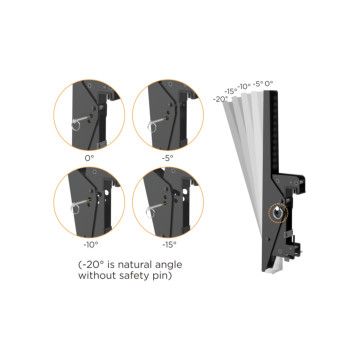 EQUIP - Suporte Teto Duplo TV 45``-55`` 650373 EQUIP - 3