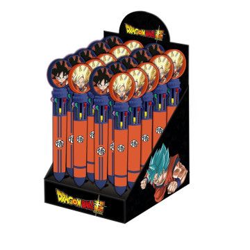 Caneta 10 cores Dragon Ball Super sortidas KARACTERMANIA - 1