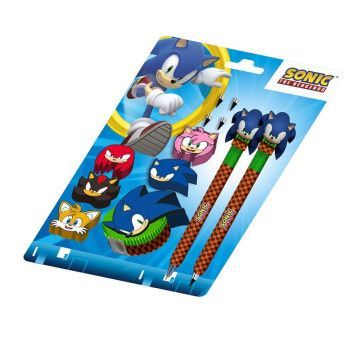 Blister de papelaria Sonic the Hedgehog KARACTERMANIA - 1