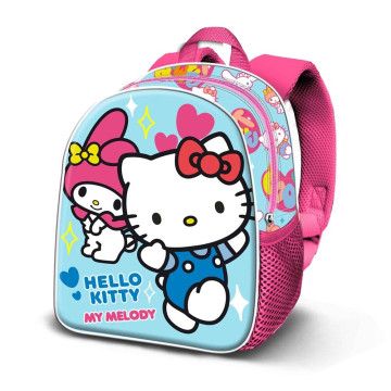 Mochila Hello Kitty Amizade 31cm Modelo 3D KARACTERMANIA - 1