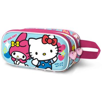Estojo duplo Friendship Hello Kitty Modelo 3D KARACTERMANIA - 1