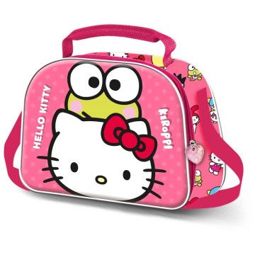 Saco de lanche engraçado Hello Kitty Modelo 3D KARACTERMANIA - 1