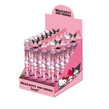 Caneta esferográfica 10 cores sortidas da Hello Kitty KARACTERMANIA - 1