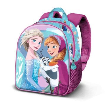 Mochila Família Frozen 2 Disney 31cm Modelo 3D KARACTERMANIA - 1