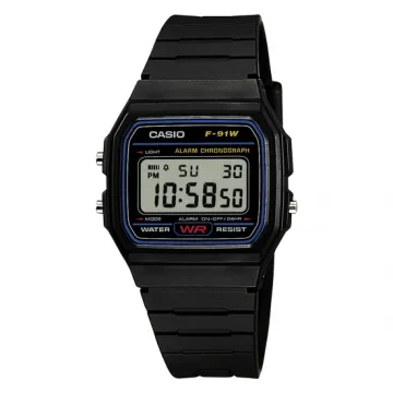 RELÓGIO HOMEM DA COLEÇÃO CASIO F-91W-1YEG CASIO - 1