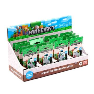 Diversos relógios digitais de silicone Minecraft PUCKATOR - 1