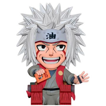 Naruto Shippuden Jiraya Cofrinho Figura 16cm PLASTOY - 1
